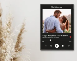 Poster photo personnalisé - Spotify|Cadeaux.com Clearance