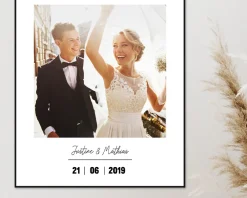 Poster photo personnalisé - Le Jour Où ...|Cadeaux.com Hot