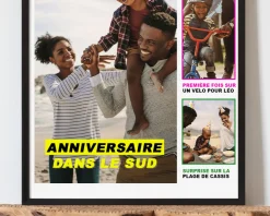 Poster photo personnalisé - Fausse Une de Magazine People|Cadeaux.com
