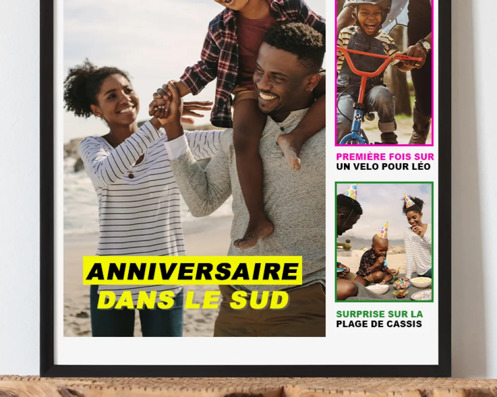 Poster photo personnalisé - Fausse Une de Magazine People|Cadeaux.com