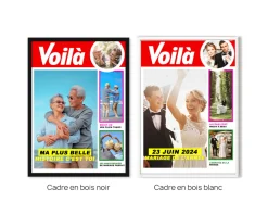 Poster photo personnalisé - Fausse Une de Magazine People|Cadeaux.com