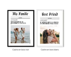 Poster photo personnalisé - Fausse Une de Journal Actualité|Cadeaux.com Hot
