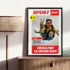 Poster photo personnalisé - Fausse Une de Journal Sport|Cadeaux.com Online