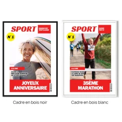 Poster photo personnalisé - Fausse Une de Journal Sport|Cadeaux.com Online