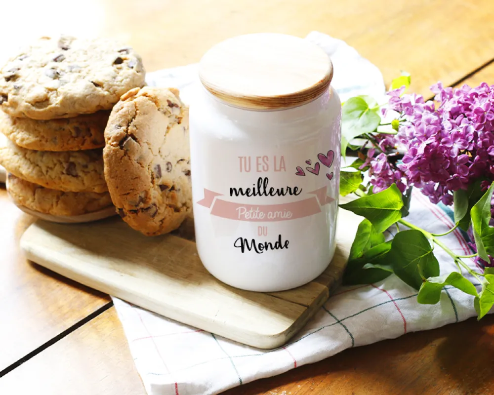 Pot à biscuits personnalisé - Meilleure du Monde|Cadeaux.com Sale