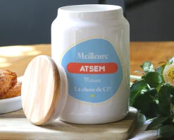 Pot à biscuits personnalisé - L'Ecole est Finie|Cadeaux.com Discount