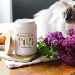 Pot à biscuits personnalisé - Recette du Bonheur|Cadeaux.com Outlet