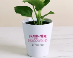 Pot de fleurs personnalisé - Grand mère-veilleuse|Cadeaux.com Sale