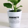 Pot de fleurs personnalisé - Définition Maman|Cadeaux.com New