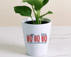 Pot de fleurs personnalisé - Collection Hohoho !|Cadeaux.com Online