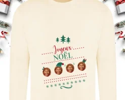 Pull de Noël personnalisé - Photo|Cadeaux.com Outlet