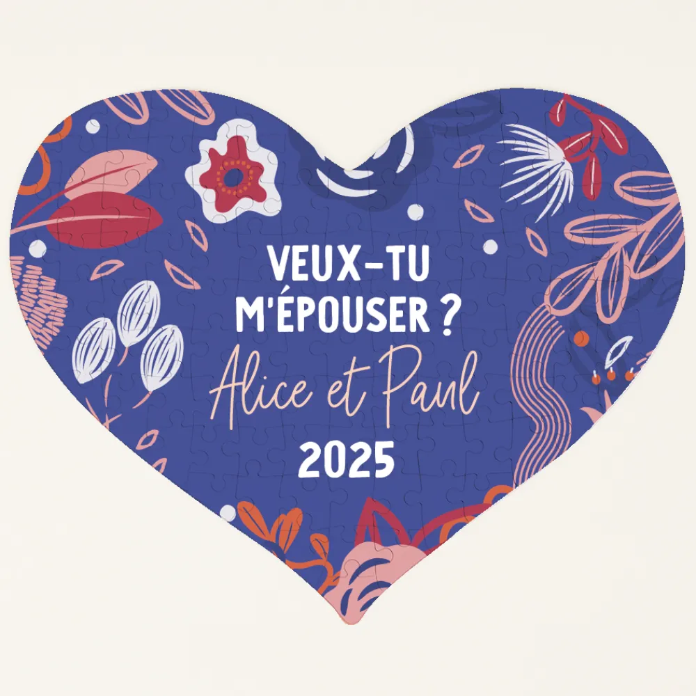 Puzzle coeur personnalisé - Message|Cadeaux.com Discount