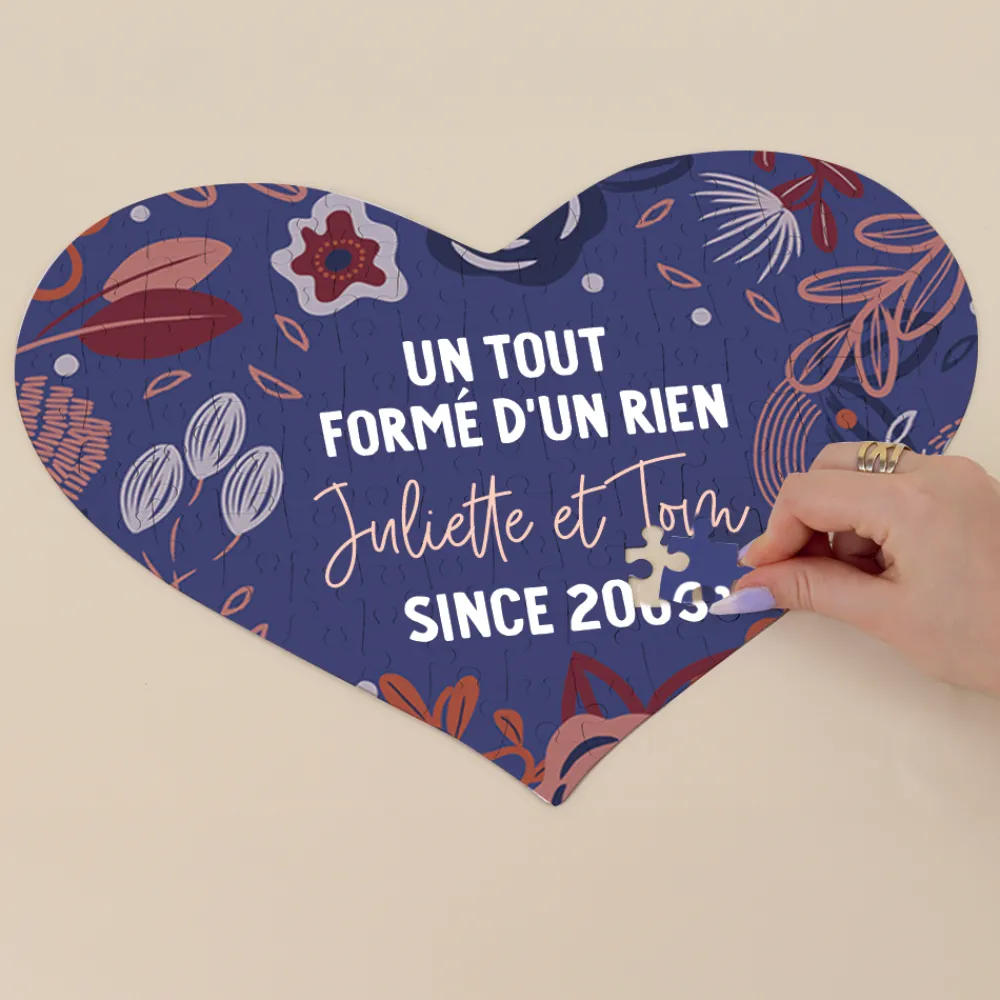 Puzzle coeur personnalisé - Message|Cadeaux.com Discount