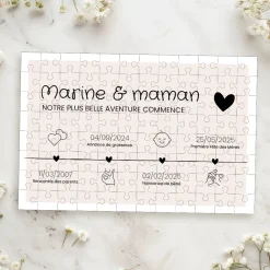 Puzzle personnalisé - Ligne de Vie|Cadeaux.com Outlet