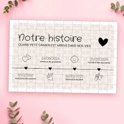 Puzzle personnalisé - Ligne de Vie|Cadeaux.com Outlet