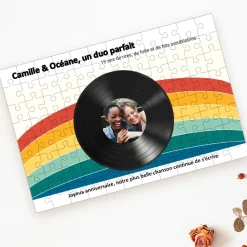 Puzzle personnalisé - Retro Vibes|Cadeaux.com