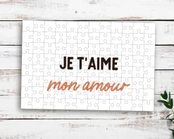 Puzzle personnalisé message - 96 pièces|Cadeaux.com