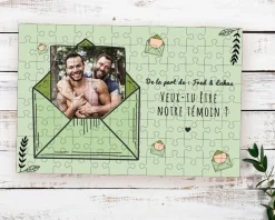 Puzzle personnalisé photo et texte - Veux-tu être ... ? - 96 pièces|Cadeaux.com Outlet