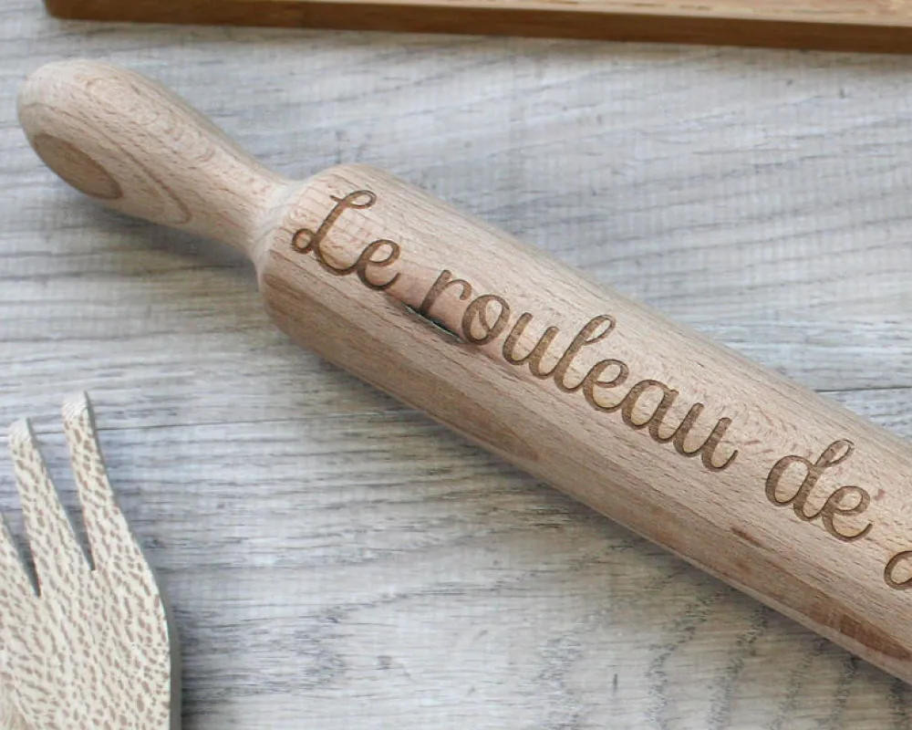 Rouleau à pâtisserie Gravé|Cadeaux.com Hot