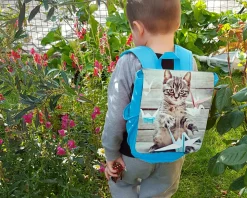 Sac à dos bleu photo|Cadeaux.com Best