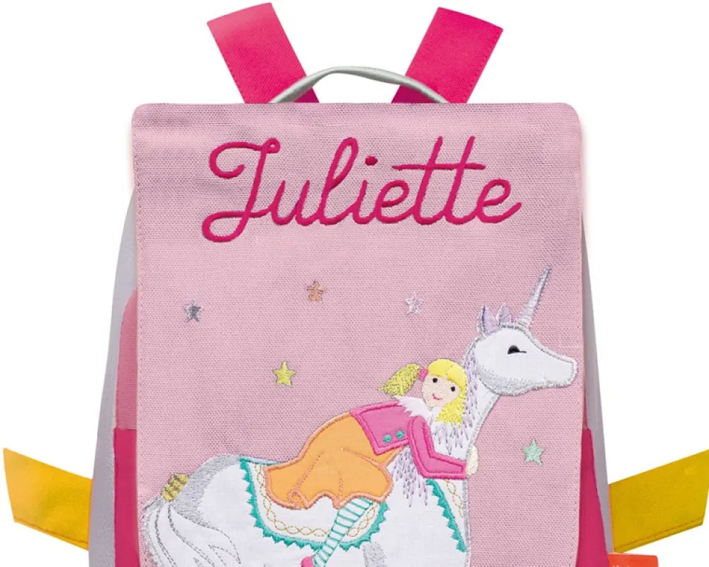 Sac à dos brodé Licorne|Cadeaux.com Discount