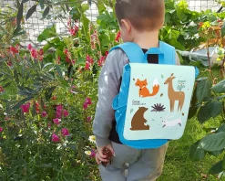 Sac à dos enfant et sa trousse Les amis de la forêt|Cadeaux.com
