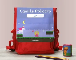 Sac à dos enfant personnalisable - Jeux Vidéo Rétro - Version Fille|Cadeaux.com Clearance