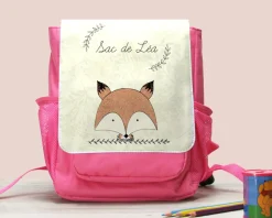 Sac à dos enfant Personnalisable - Renard|Cadeaux.com Online