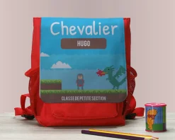 Sac à dos enfant personnalisable - Jeux Vidéo Rétro - Version Garçon|Cadeaux.com Clearance