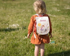 Sac à dos pour enfant personnalisé - La fille et la trottinette|Cadeaux.com Clearance