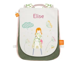 Sac à dos pour enfant personnalisé - La fille et le lapin|Cadeaux.com Discount