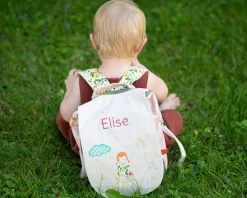Sac à dos pour enfant personnalisé - La fille et le lapin|Cadeaux.com Discount