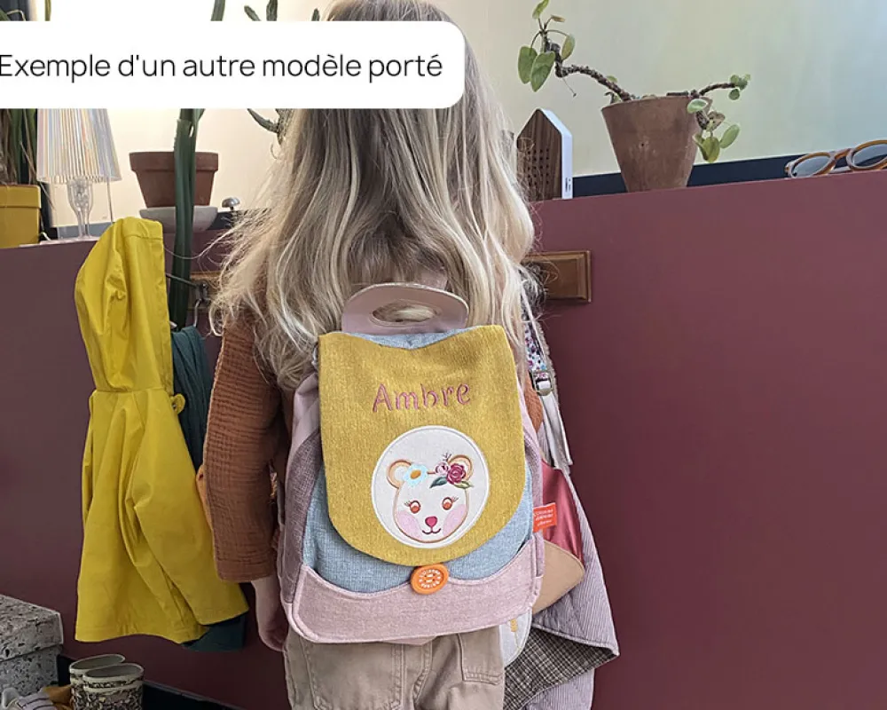 Sac à dos pour enfant personnalisé - Mme Faon|Cadeaux.com Discount
