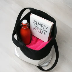 Sac noir personnalisé - Message positif|Cadeaux.com Online