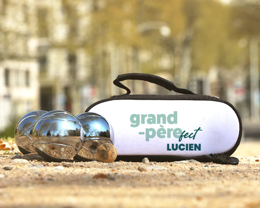 Sacoche de pétanque personnalisée - Grand Père-fect|Cadeaux.com Online