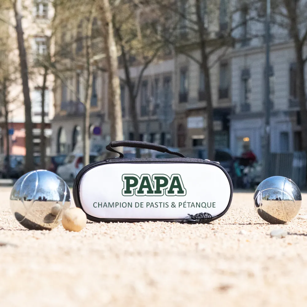 Sacoche de pétanque personnalisée - College Style|Cadeaux.com
