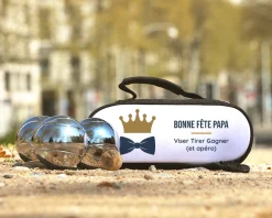 Sacoche de pétanque personnalisée - Papa Royal|Cadeaux.com