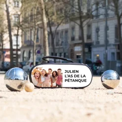 Sacoche de pétanque personnalisée - Photo et message|Cadeaux.com Online