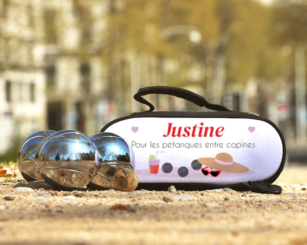 Sacoche de pétanque personnalisée - Femme|Cadeaux.com Sale
