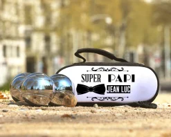Sacoche de pétanque personnalisée - Meilleur Grand-Père|Cadeaux.com