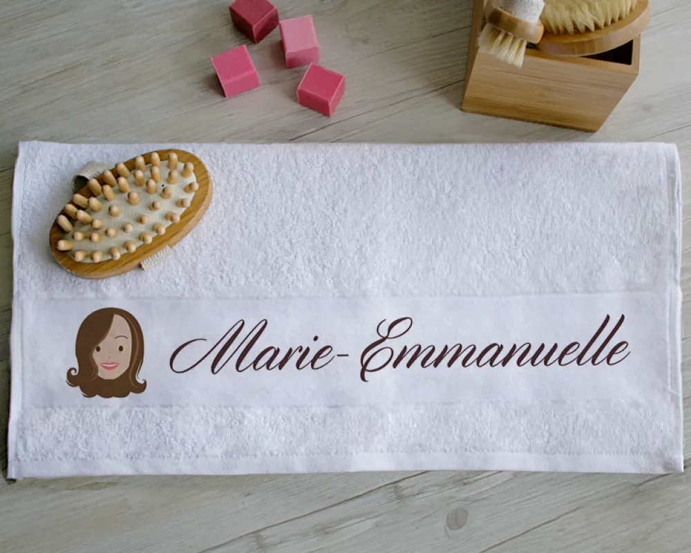 Serviette Family Circus Prénom|Cadeaux.com Clearance