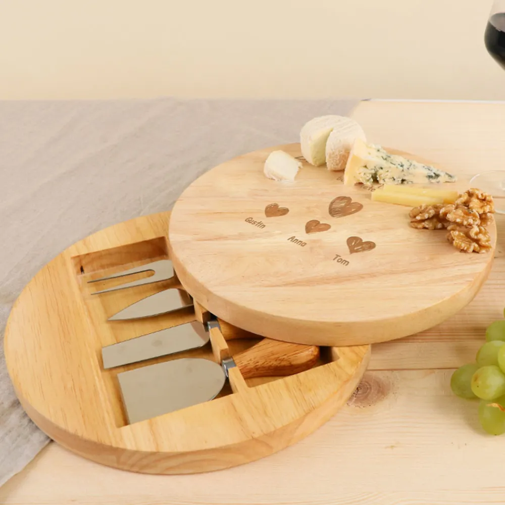 Set à fromage personnalisé - Papa et ses petits coeurs|Cadeaux.com Sale