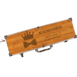 Set barbecue personnalisé - Papa Royal|Cadeaux.com Best