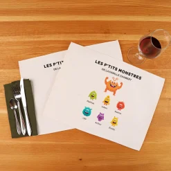 Set de table personnalisé - Famille Monstres|Cadeaux.com New