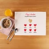 Set de table personnalisé - Papi et ses petits coeurs|Cadeaux.com Discount