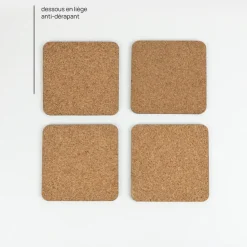 Sous-verres personnalisés - Scrabble|Cadeaux.com