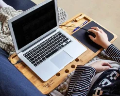 Support ordinateur portable en bois|Cadeaux.com Discount