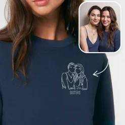 Sweat personnalisé brodé - Photo|Cadeaux.com Best