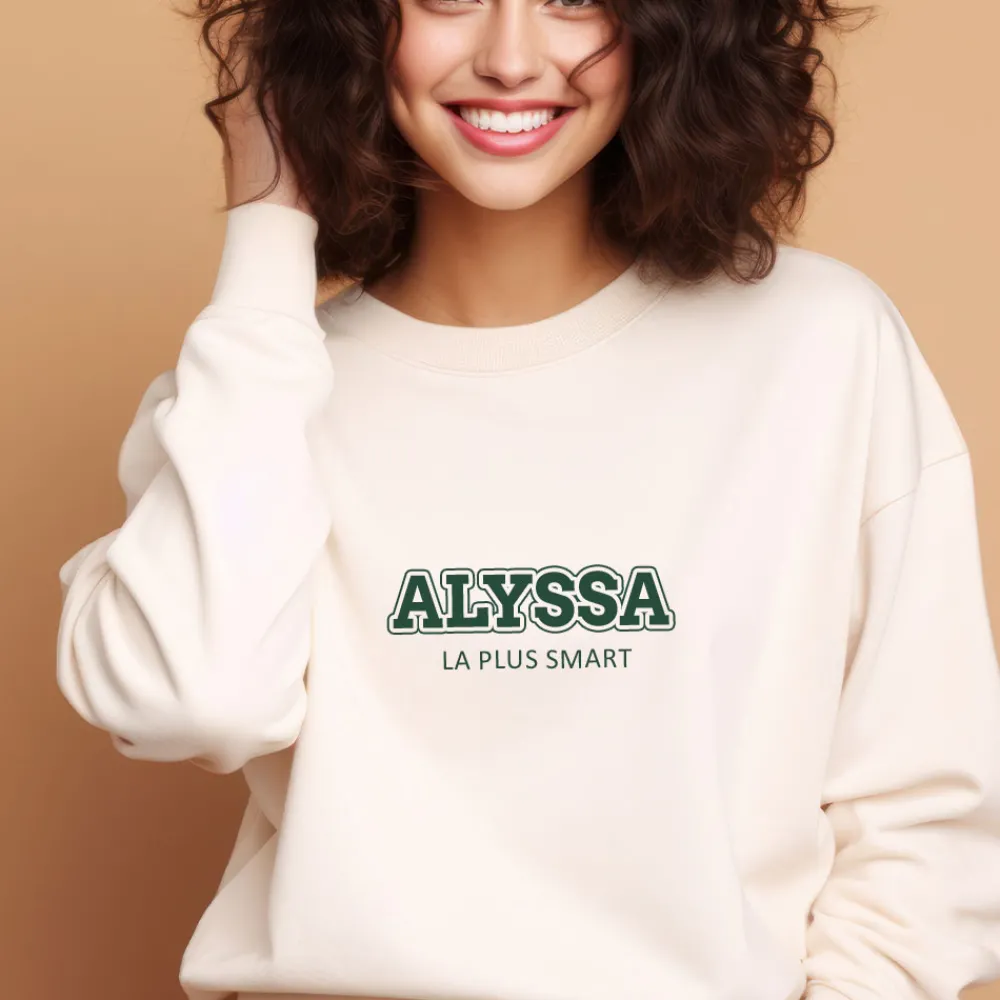 Sweatshirt personnalisé - College Style|Cadeaux.com Best