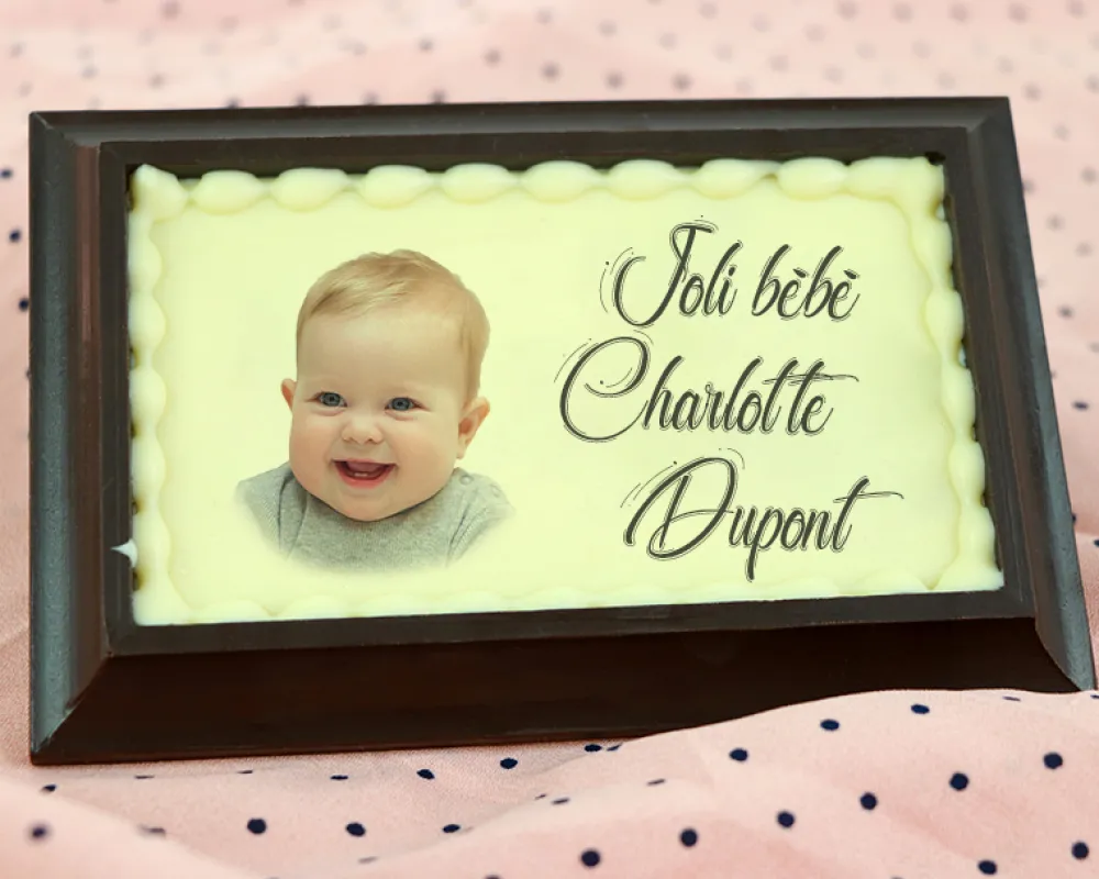 Tableau photo Personnalisable en chocolat|Cadeaux.com Sale
